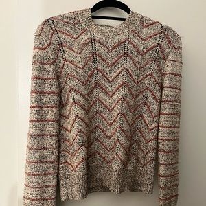 Anthropologie gray sweater